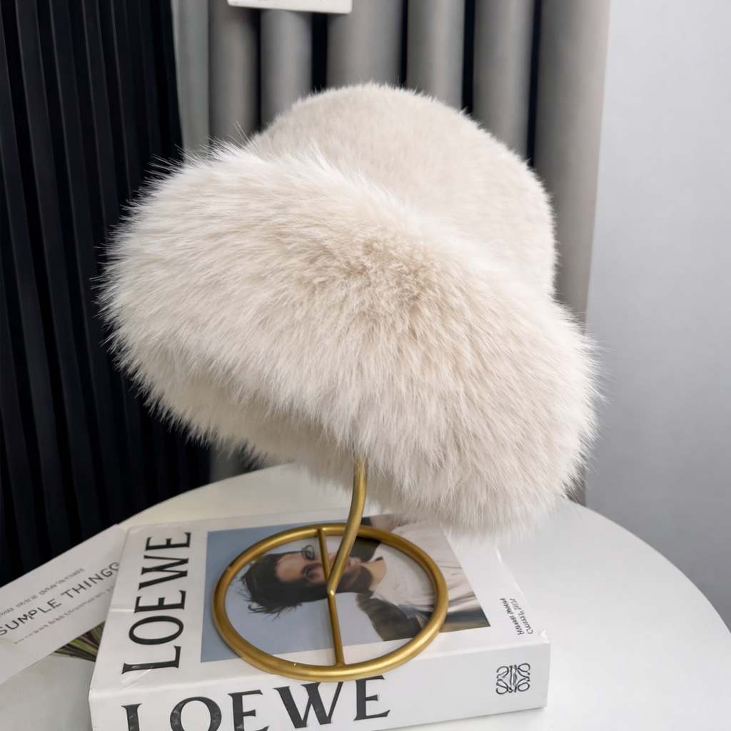 Gorro de Pelo Cálido Mujer